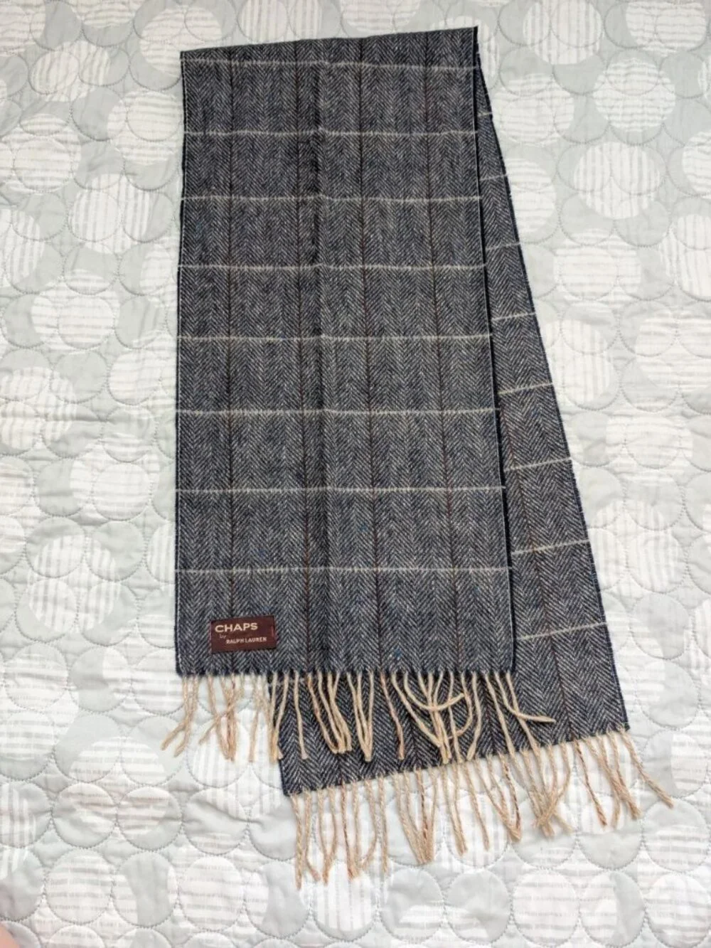 Chaps by Ralph Lauren Classic Winter Wool Scarf